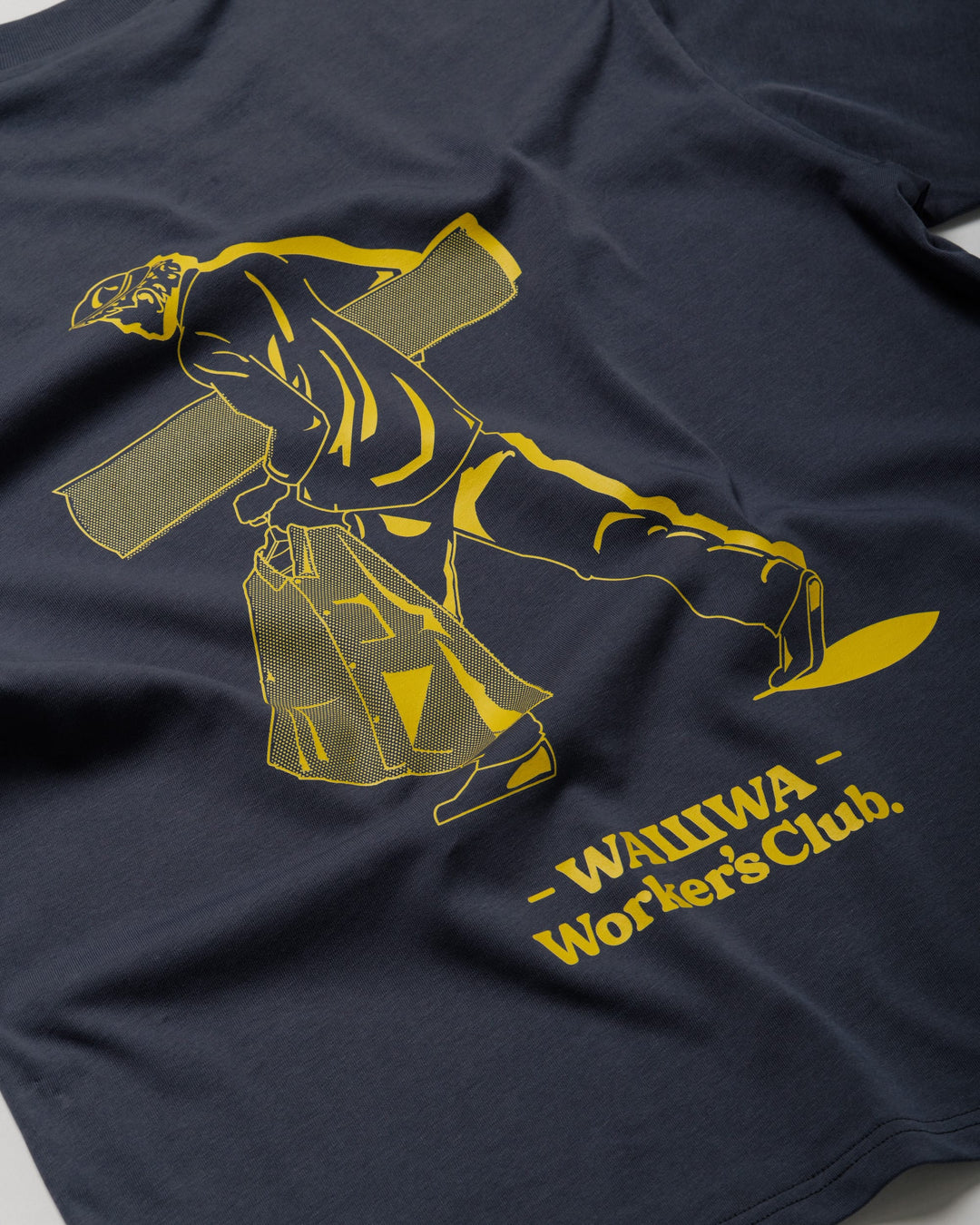 Workers Logo Stride T-Shirt - Navy