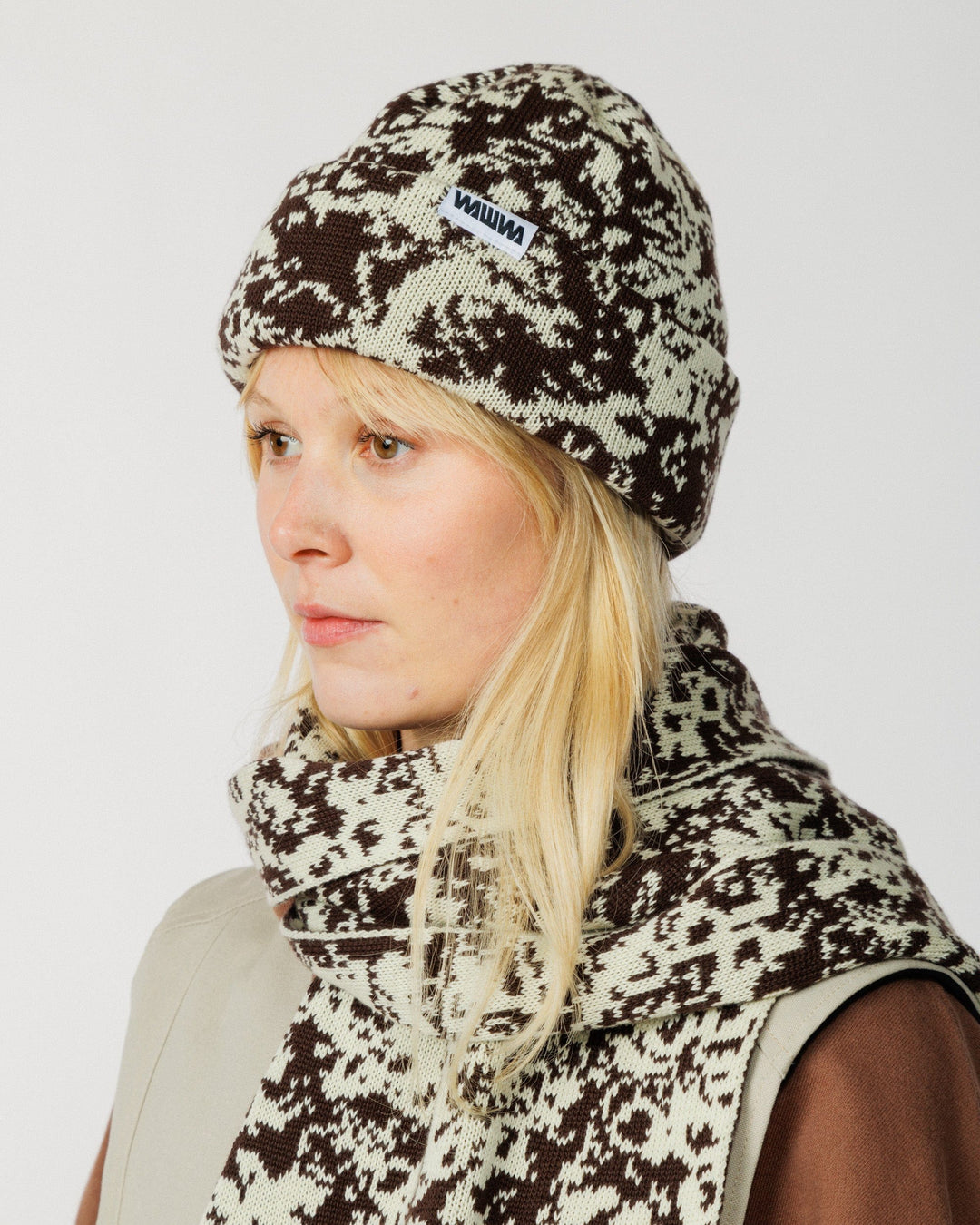 Barley Hat - Brown & Natural