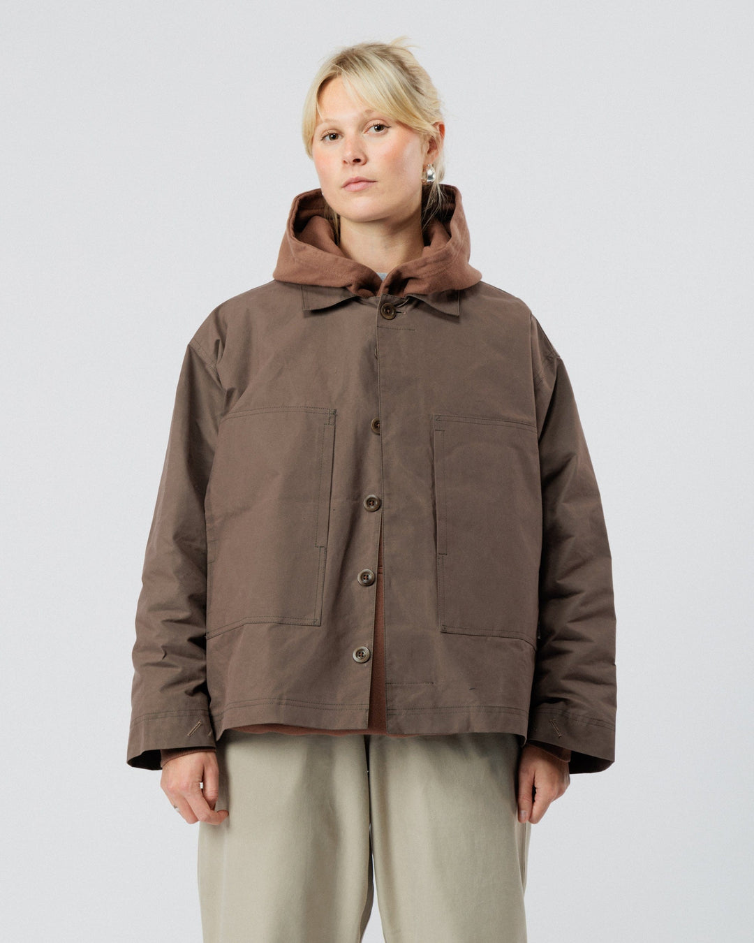Nell Overshirt - Bracken Brown