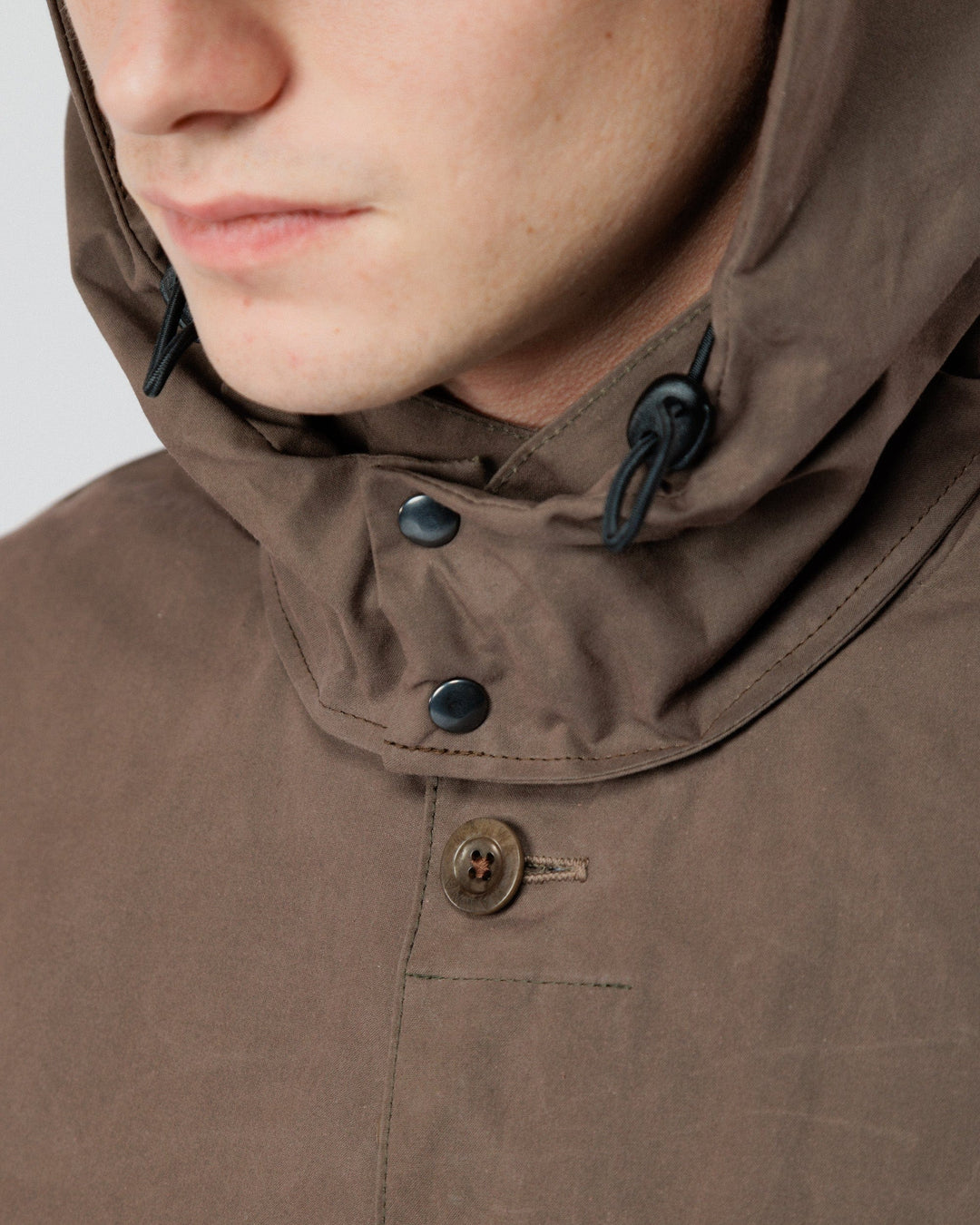 Detachable Hood - Bracken Brown