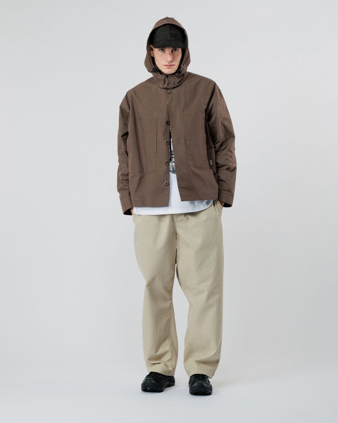 Detachable Hood - Bracken Brown