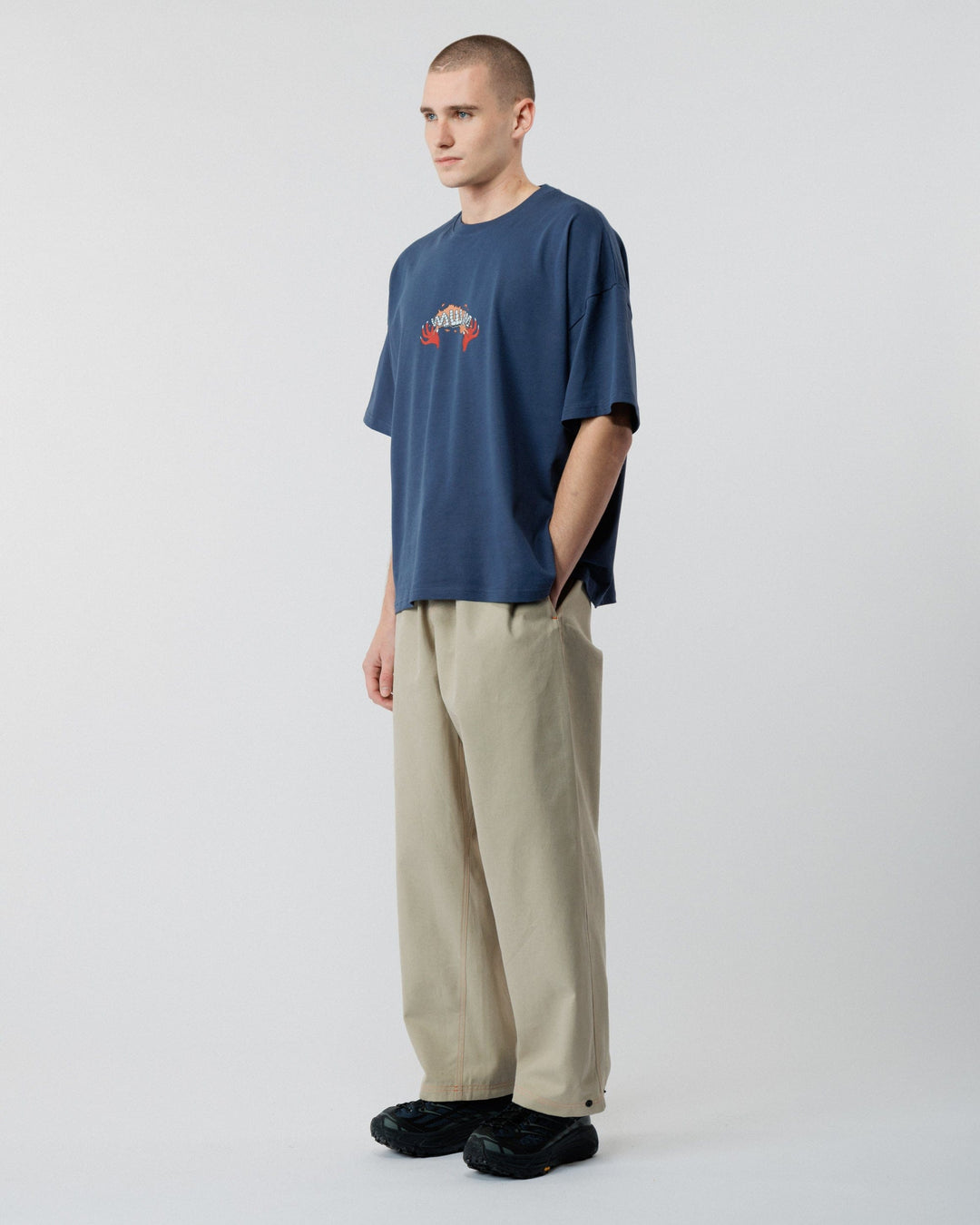 Caster Box T-Shirt - Navy