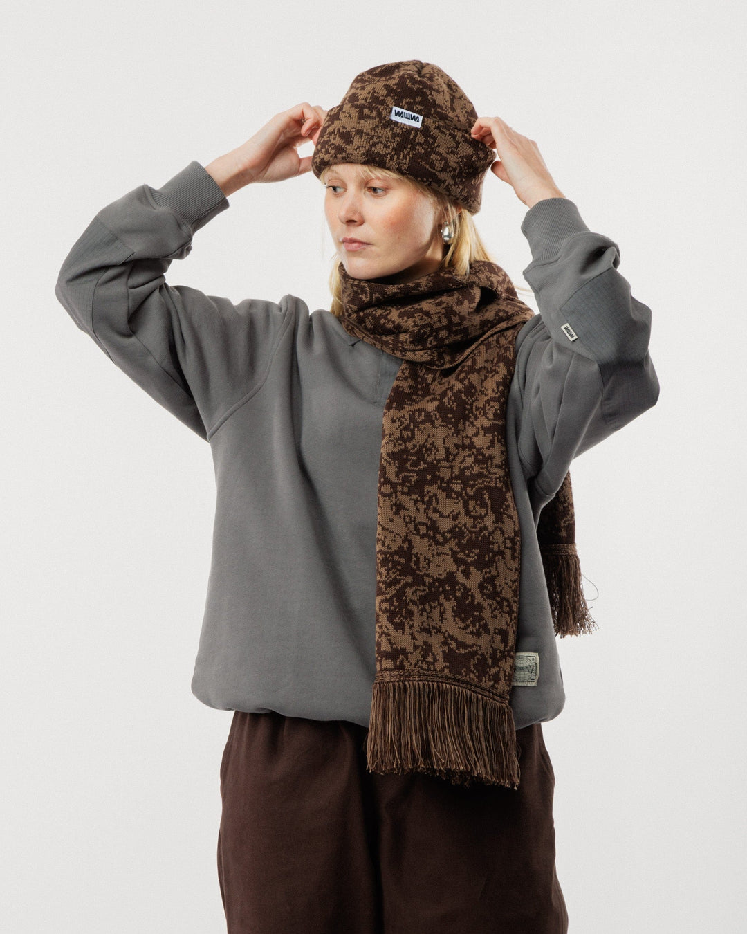 Barley Hat - Brown & Bronze