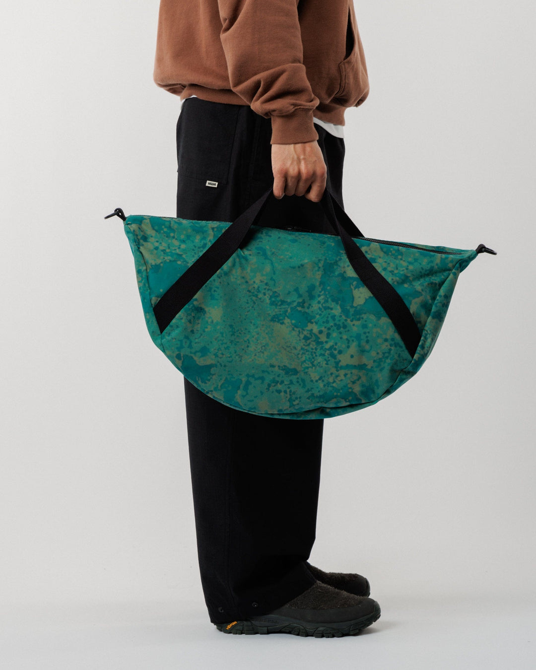 Water Resistant Duffle Bag - Blue Ink