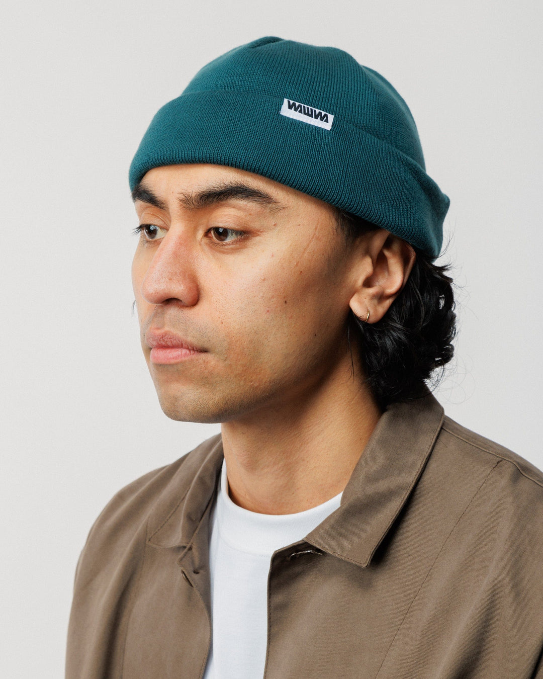 Mill Cotton Beanie - Teal