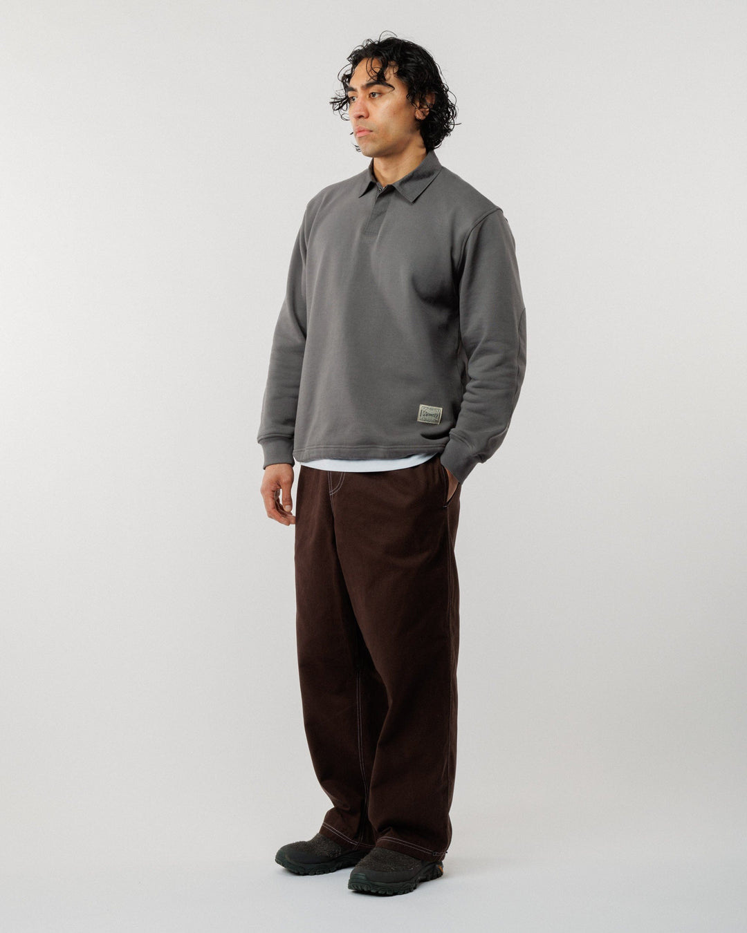 Ellis Rugby Sweatshirt - Slate