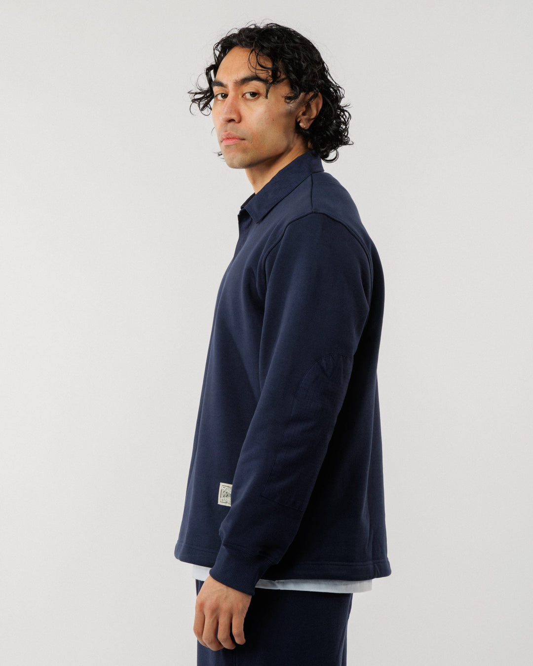 Ellis Rugby Sweatshirt - Navy