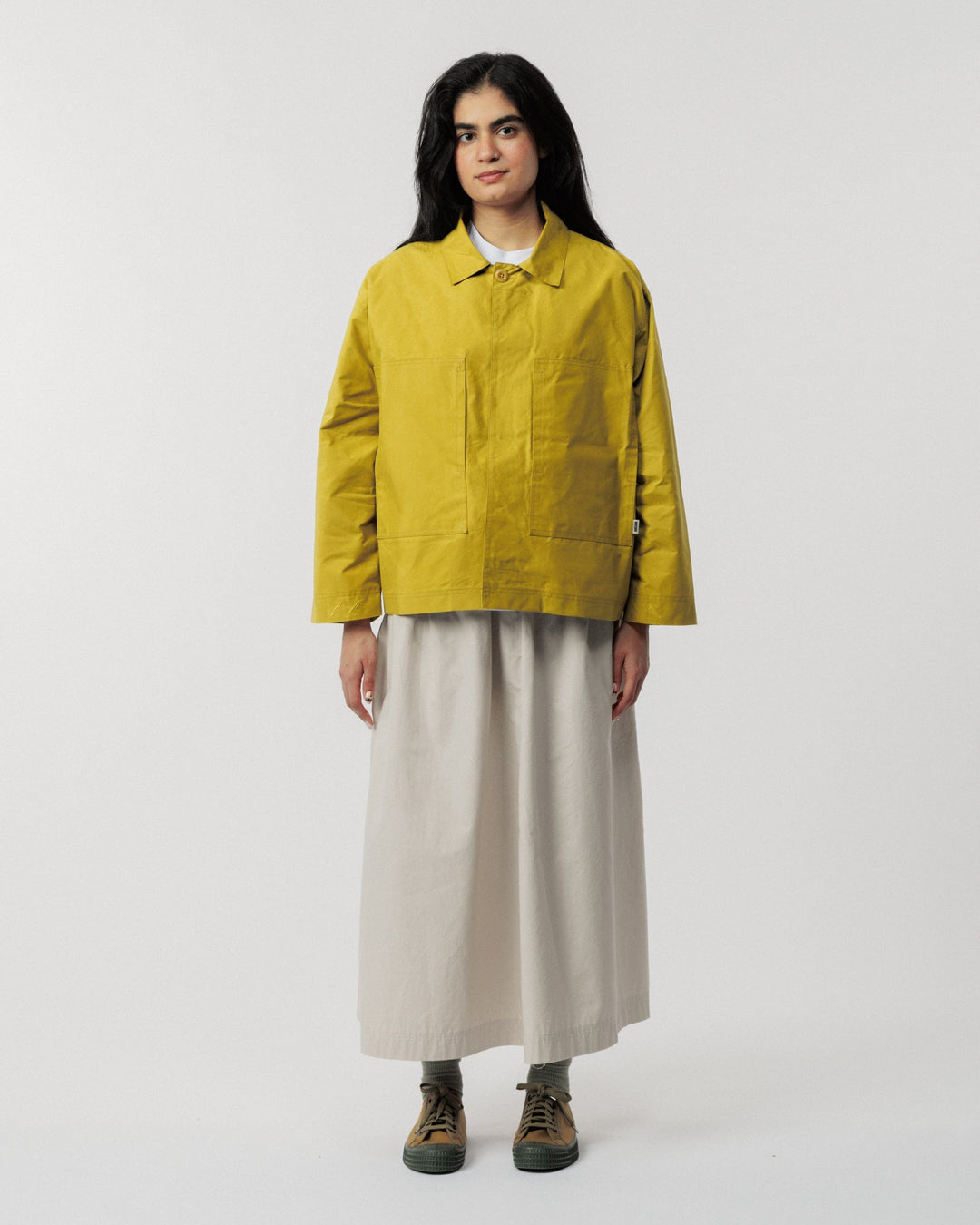 Nell Overshirt - Chartreuse