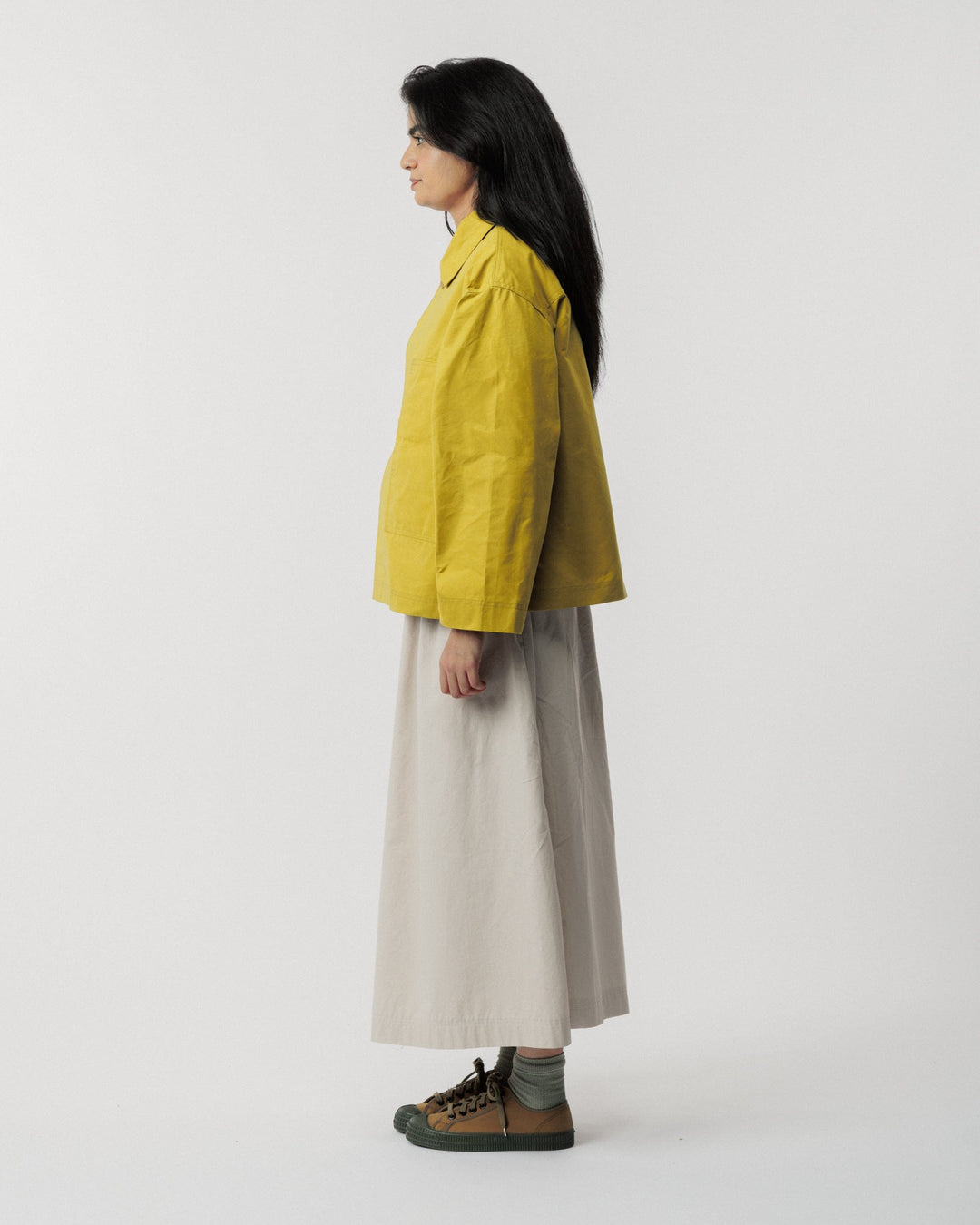 Nell Overshirt - Chartreuse