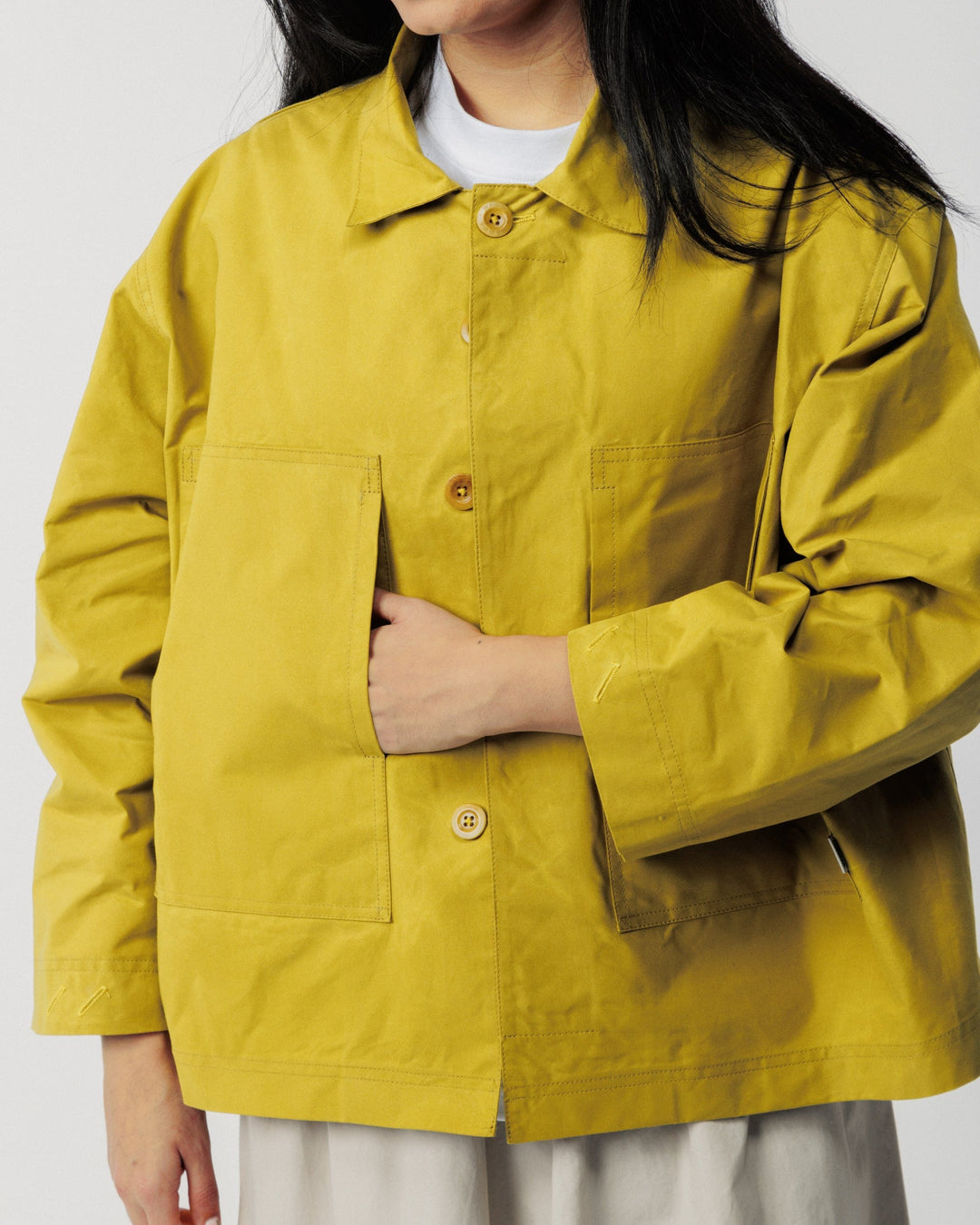 Nell Overshirt - Chartreuse