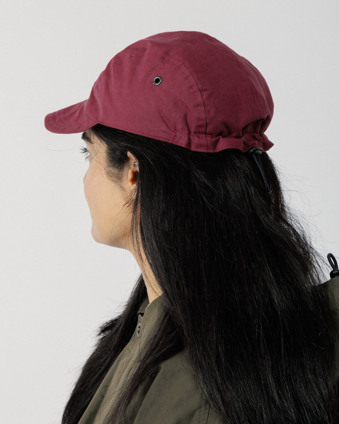 Dry Wax Oak Cap - Burgundy