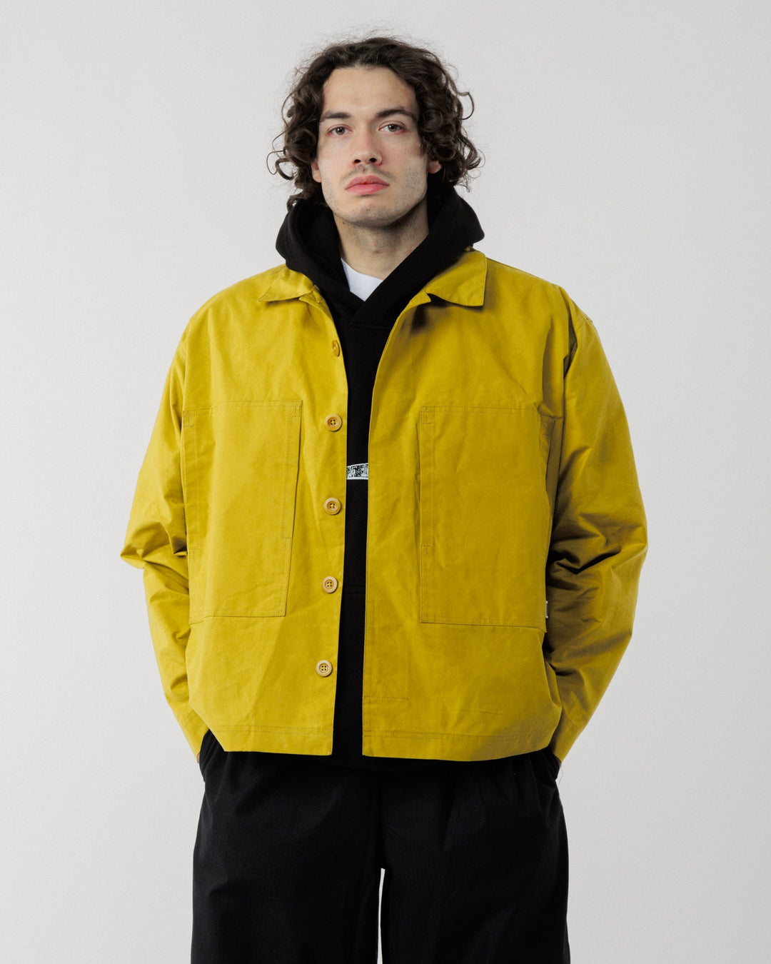 Nell Overshirt - Chartreuse