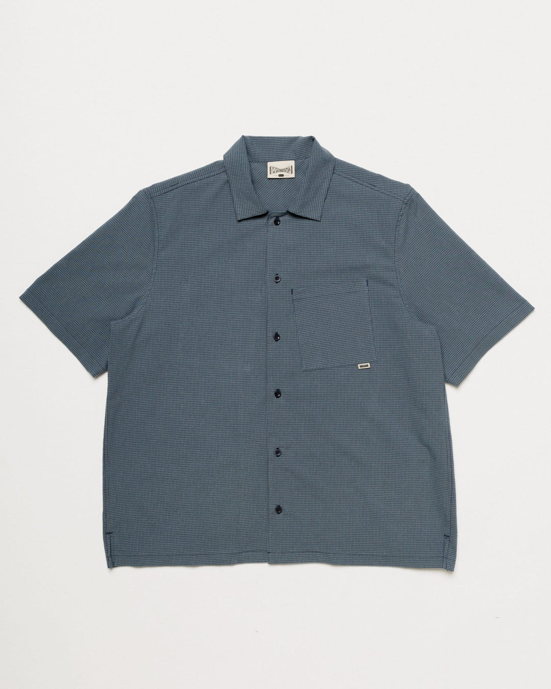 Check Co-Ord - Navy