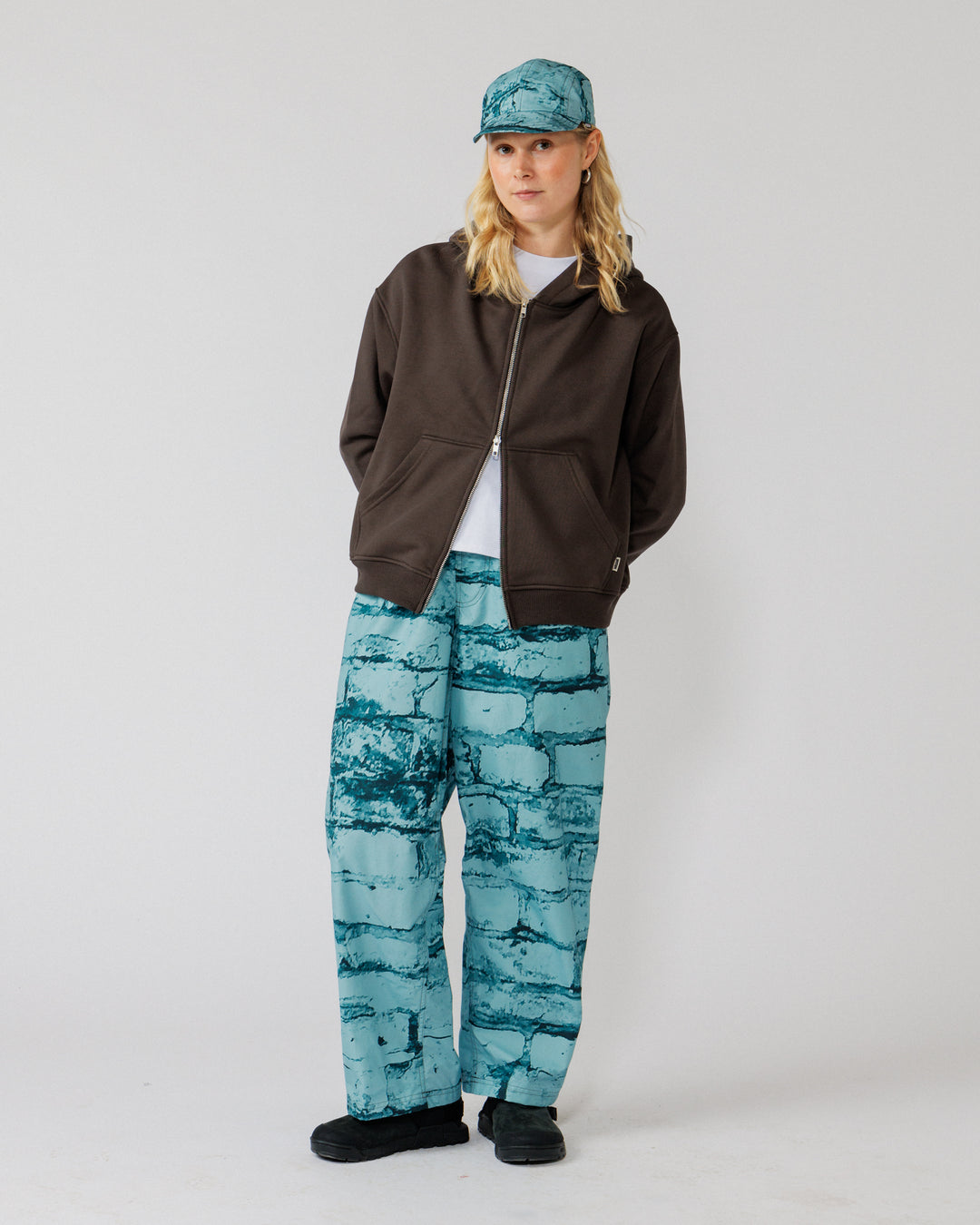 Water Resistant Zama Pants - Blue Brick Camo