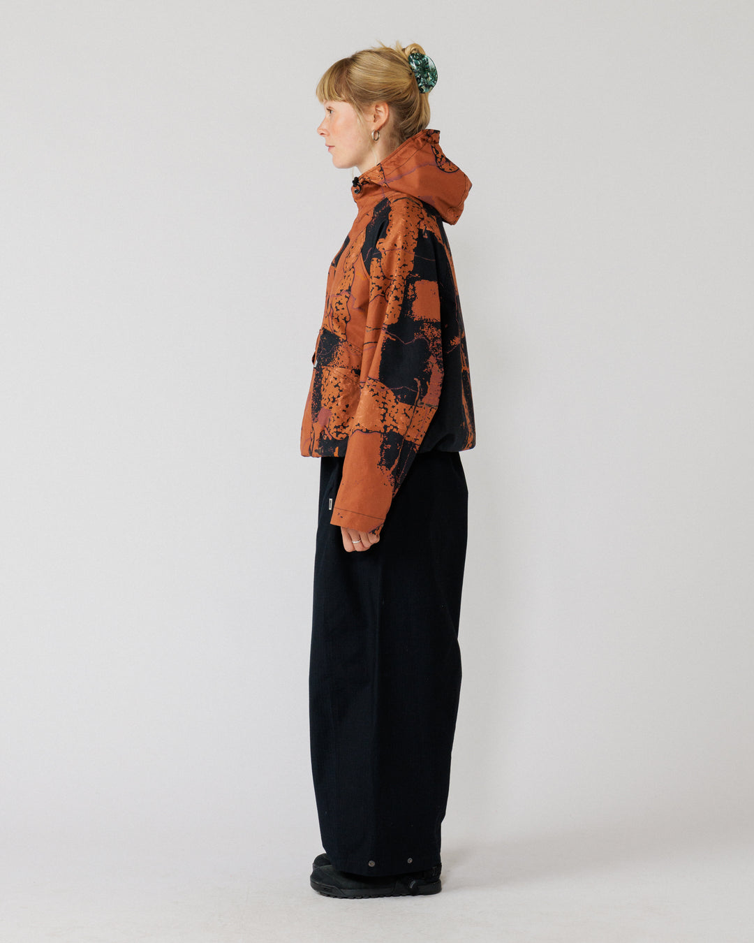 Roam Raglan Jacket - Abstract Brick Camo