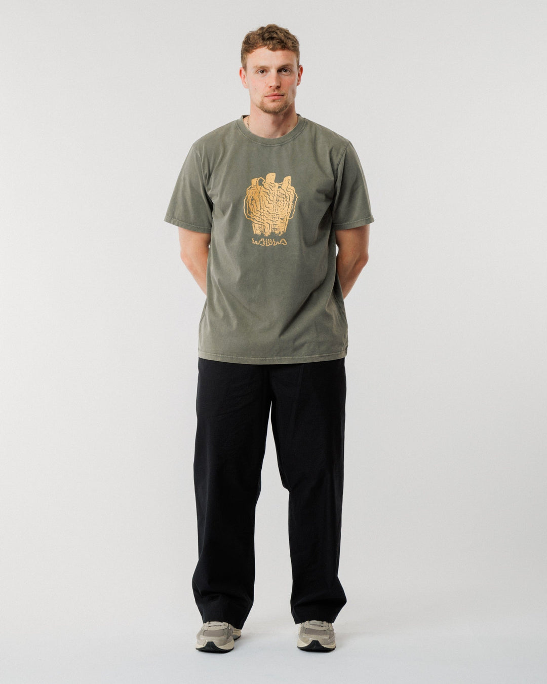 Psyclone T-Shirt - Vintage Khaki
