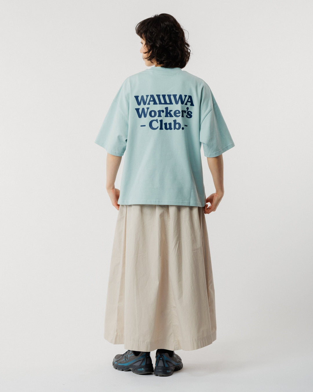 Worker's Box T-Shirt - Sky