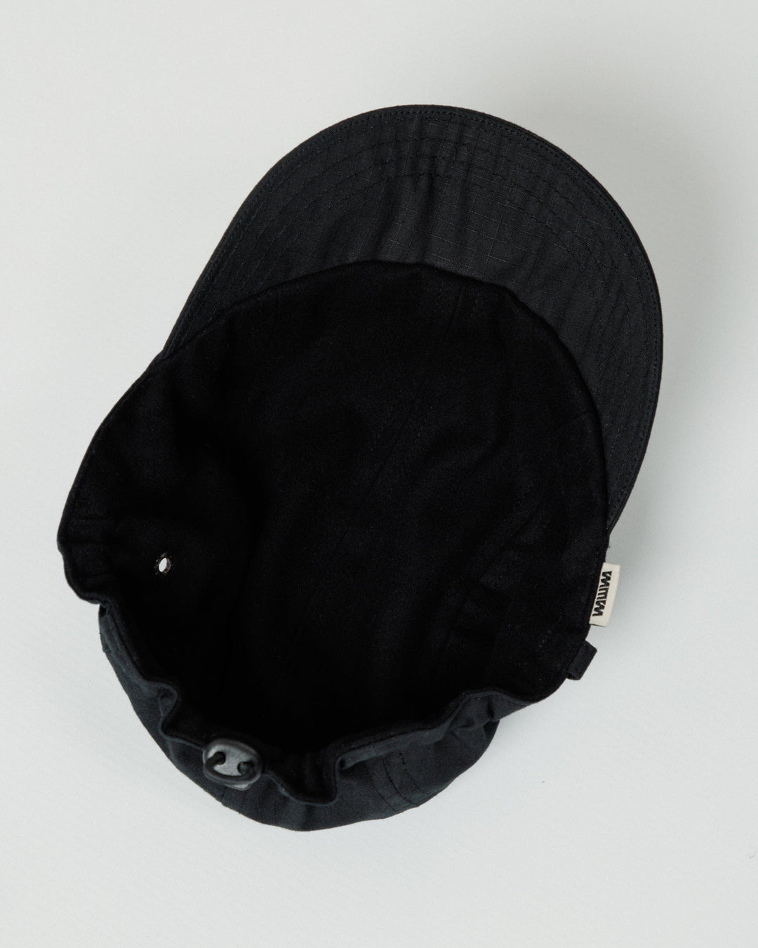 Moleskin Lined Oak Cap - Black
