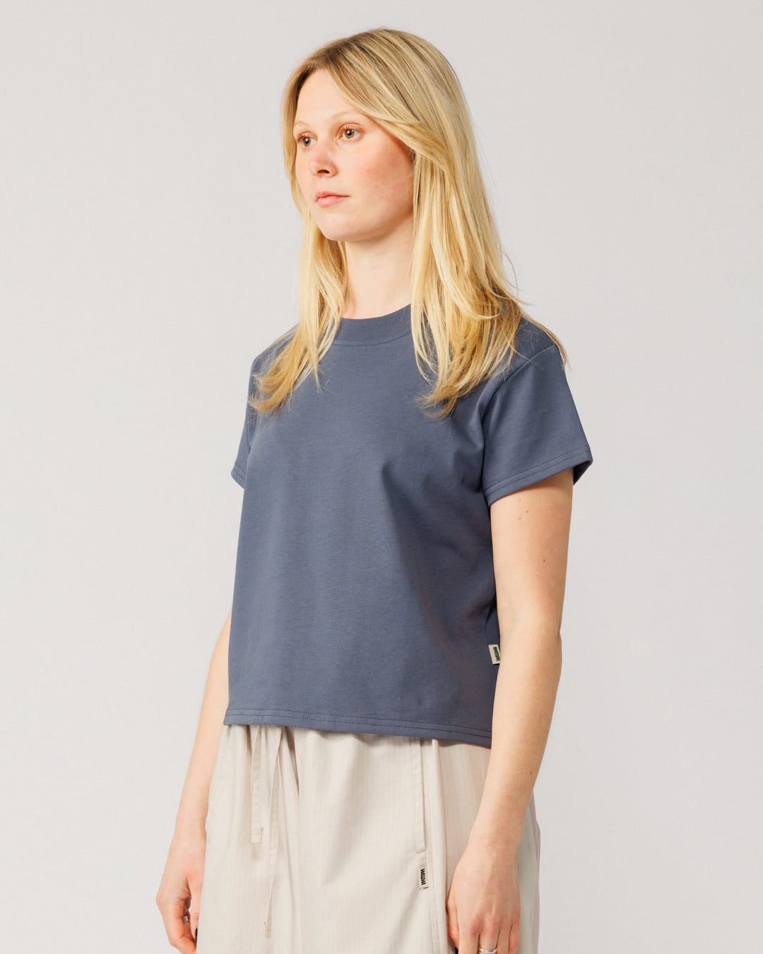 Mid-Weight Cropped Organic T-Shirt 3-Pack