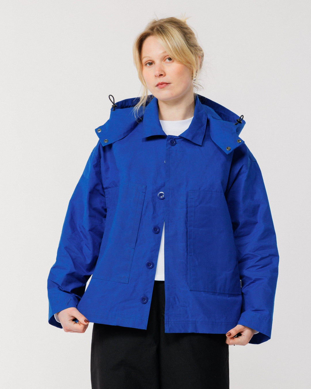 Detachable Hood - Cobalt Blue