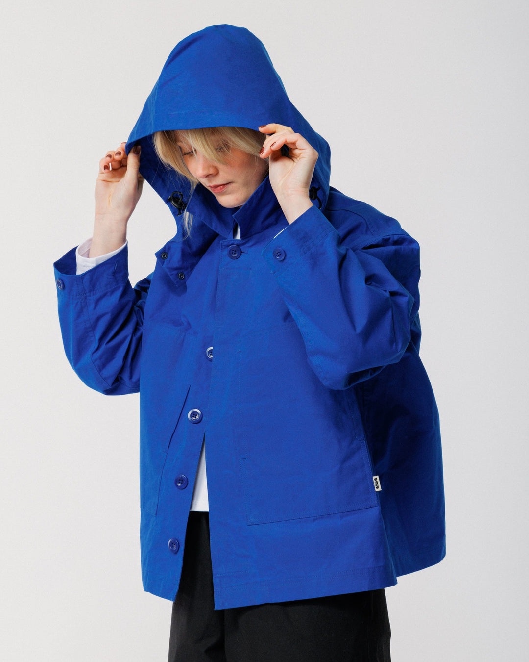 Detachable Hood - Cobalt Blue
