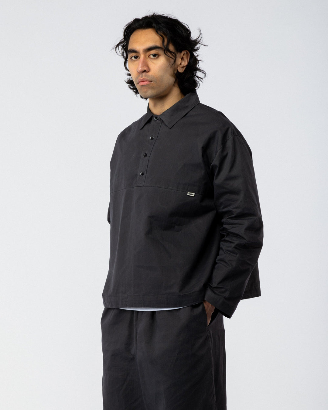 Hybrid Aero Workshop Smock - Charcoal