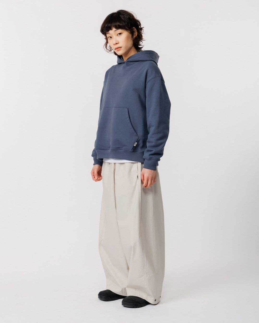 520 Organic Hoody - Washed Blue