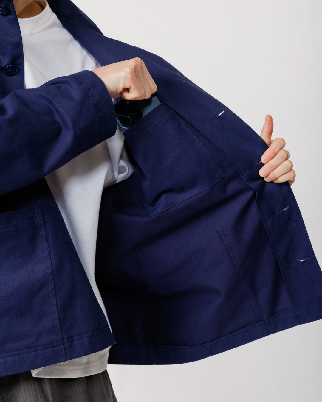 Mill Overshirt V2 - Navy