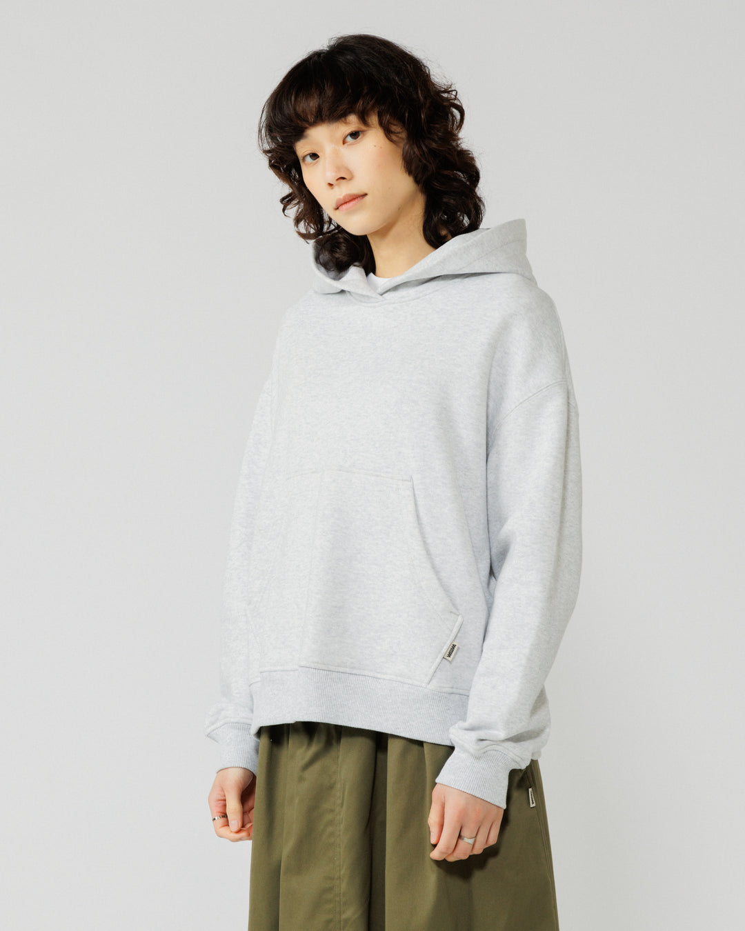520 Organic Hoody - Grey Marl