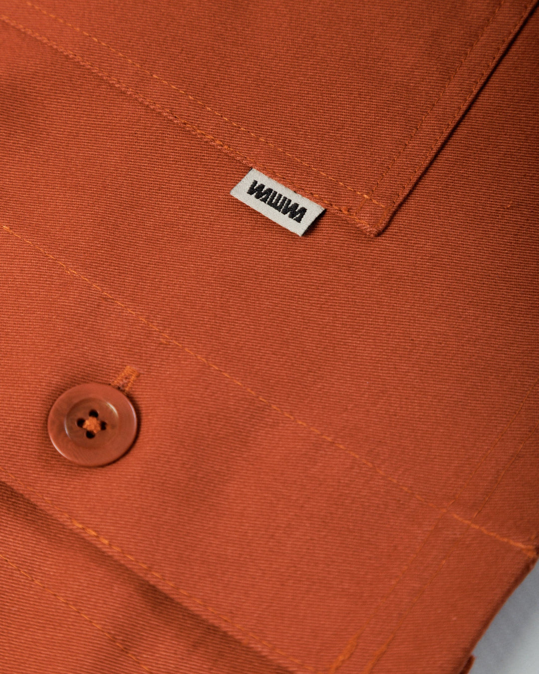 Mill Overshirt - Rust