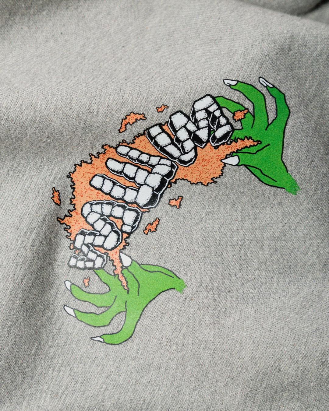 Caster Hoody - Grey Marl