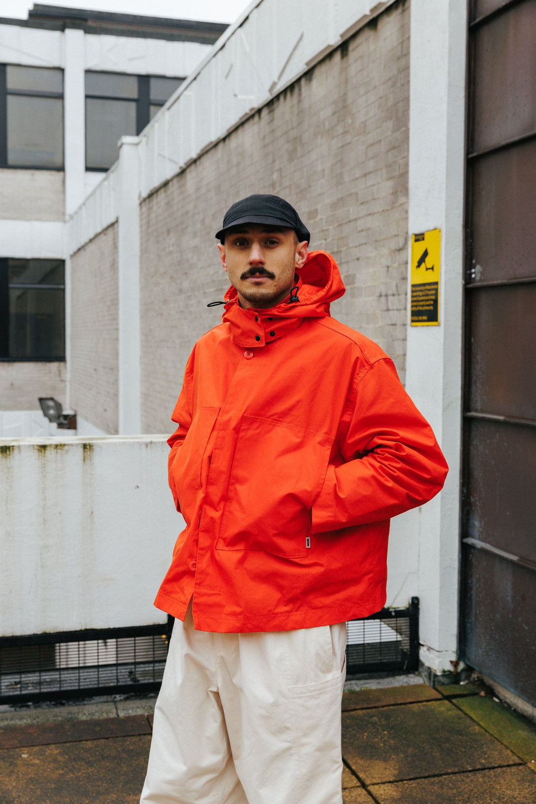 Detachable Hood - Ember Red
