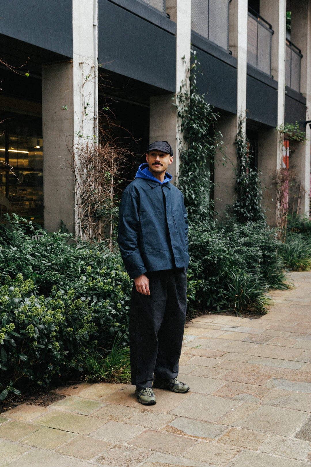 Nell Overshirt - Indigo Blue