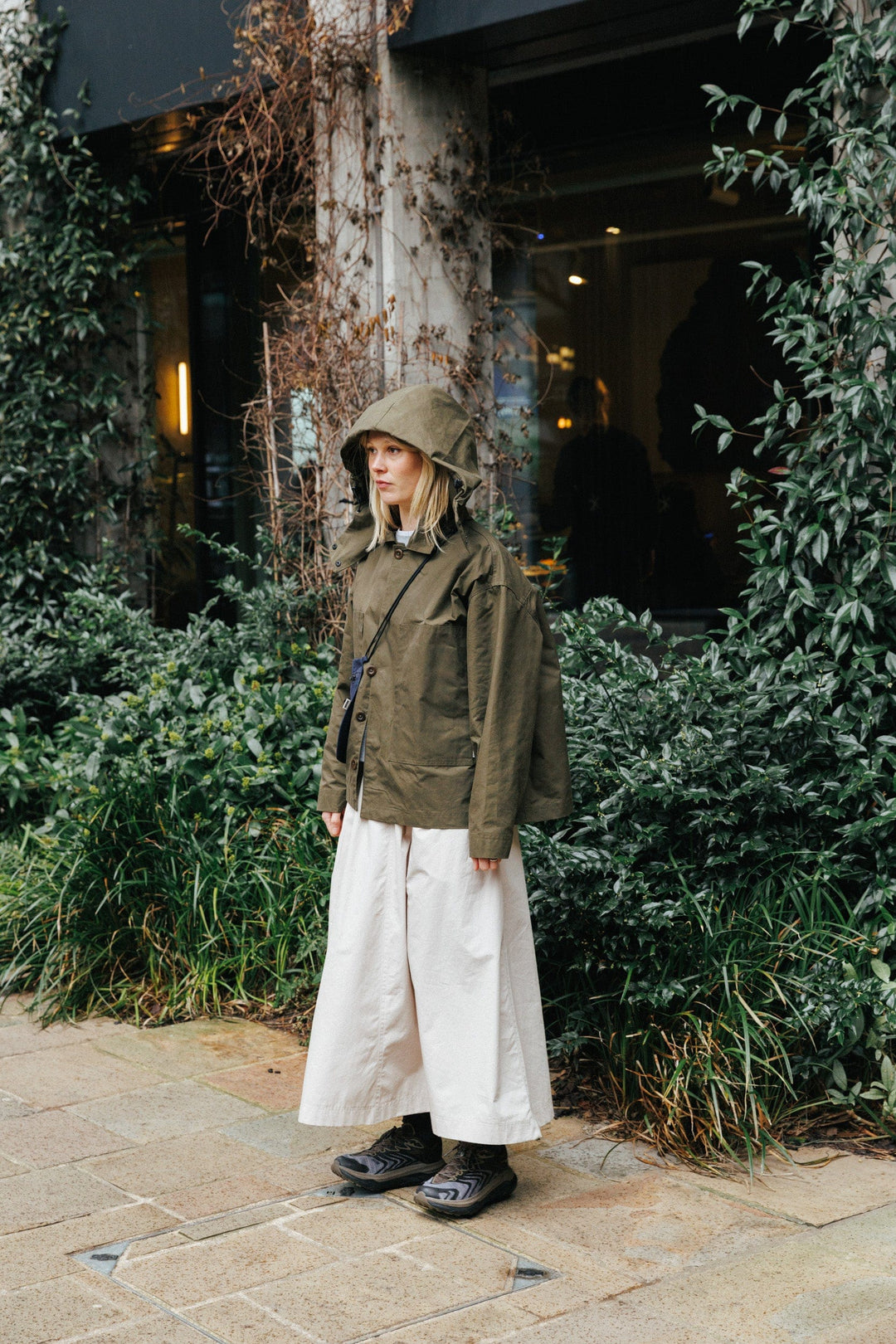 Detachable Hood - Khaki Green