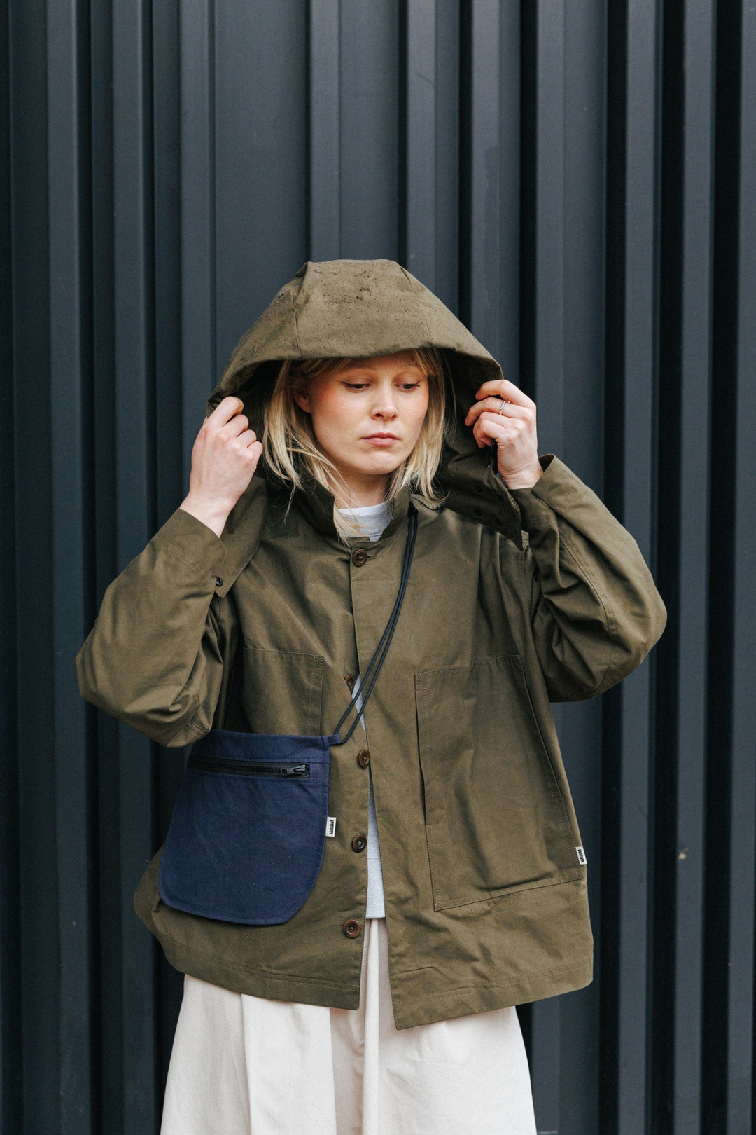 Detachable Hood - Khaki Green