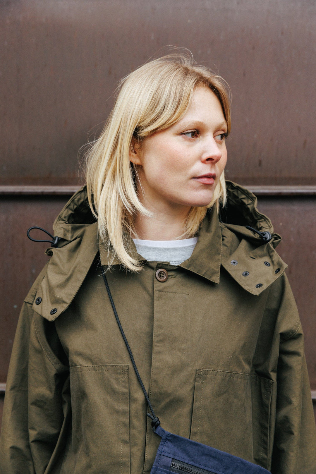 Detachable Hood - Khaki Green