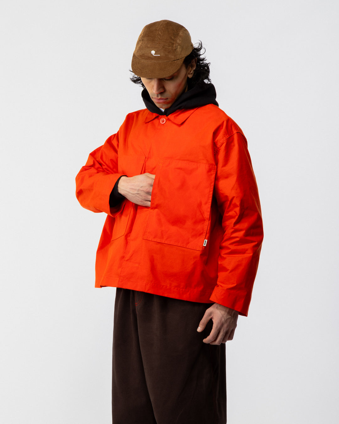 Nell Overshirt - Ember Red