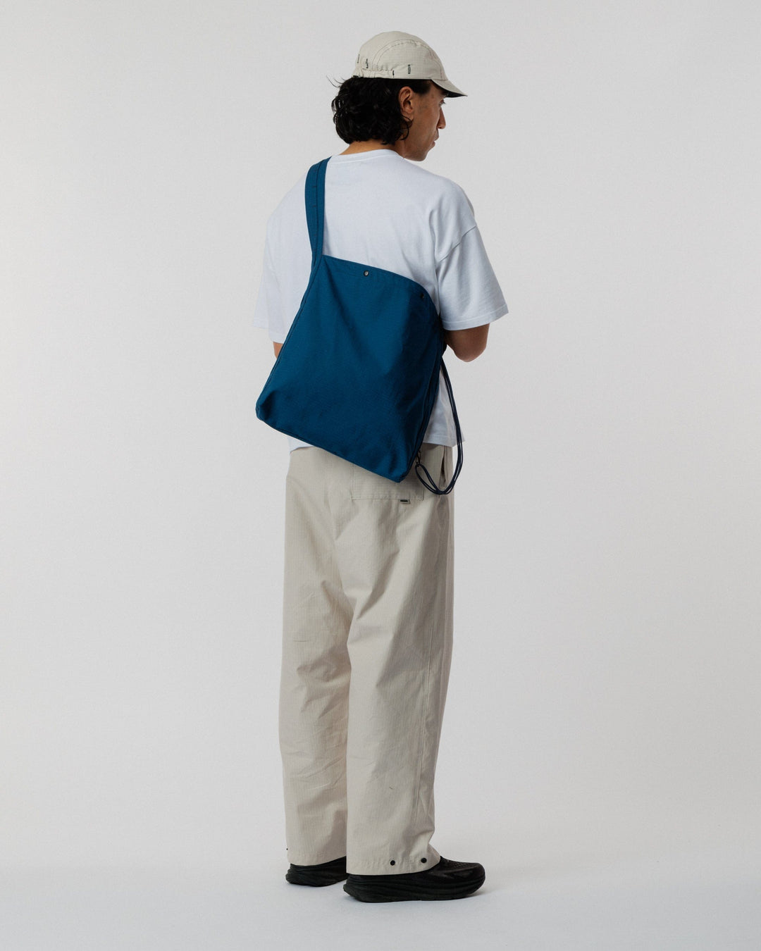 Ripstop Bar Tack Tote Bag - Marine