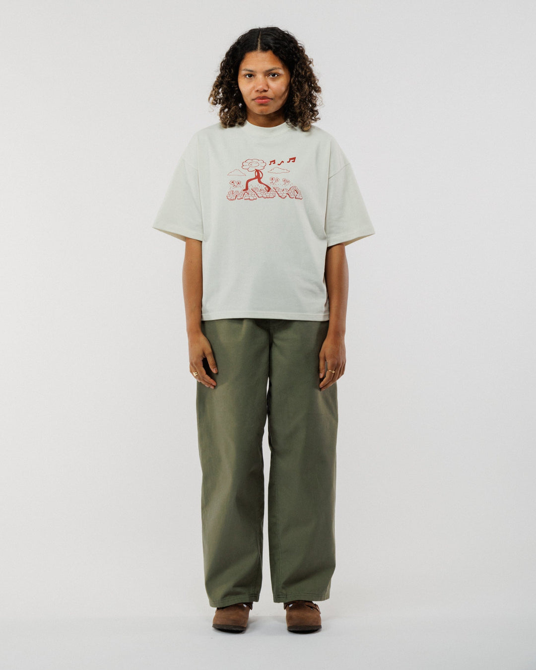 Whistling Box T-Shirt - Natural