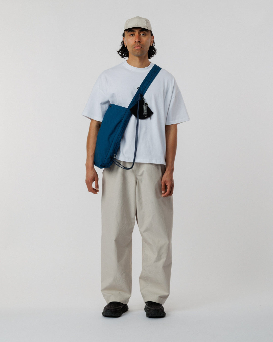 Ripstop Bar Tack Tote Bag - Marine