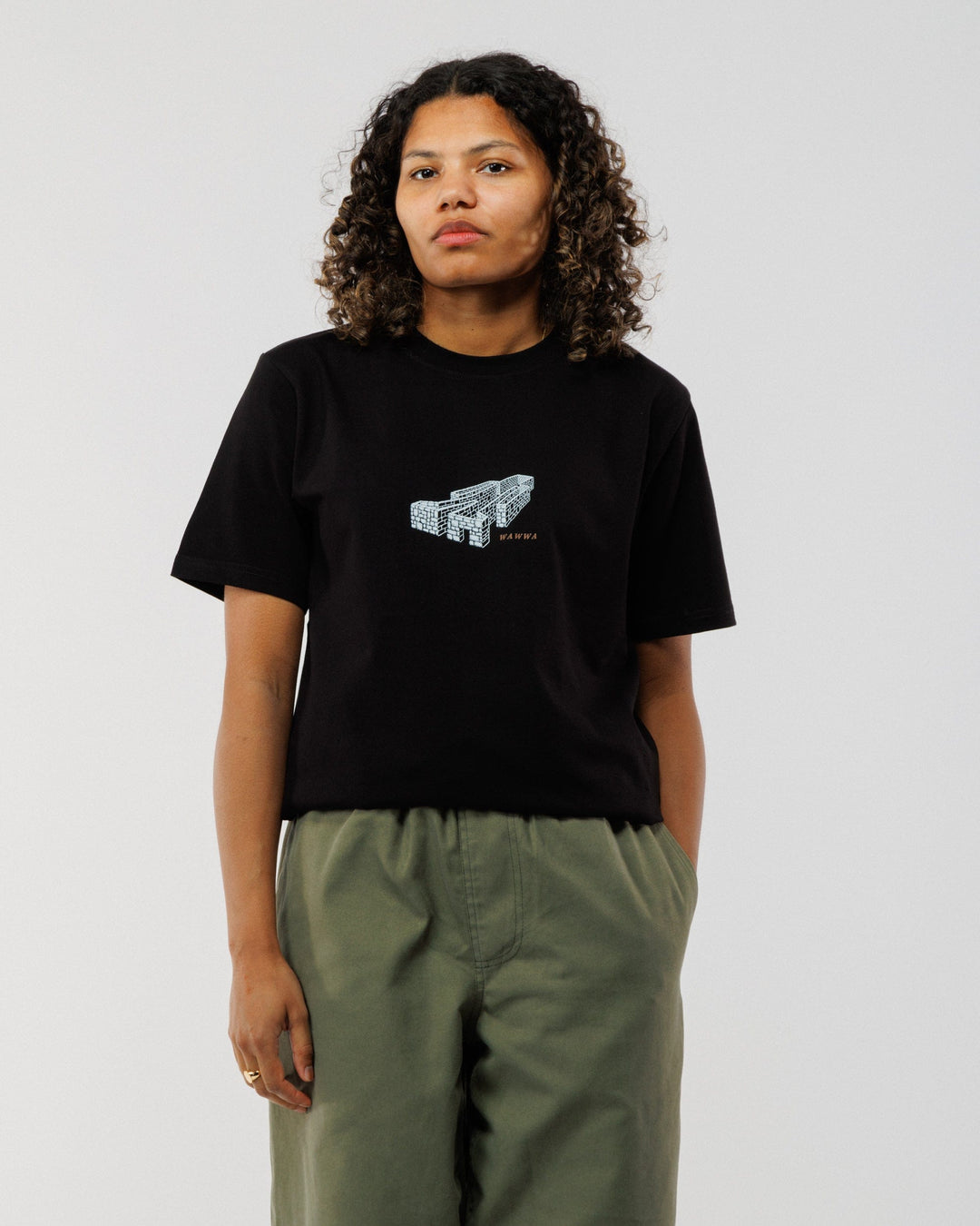 Lone Wander T-Shirt - Black