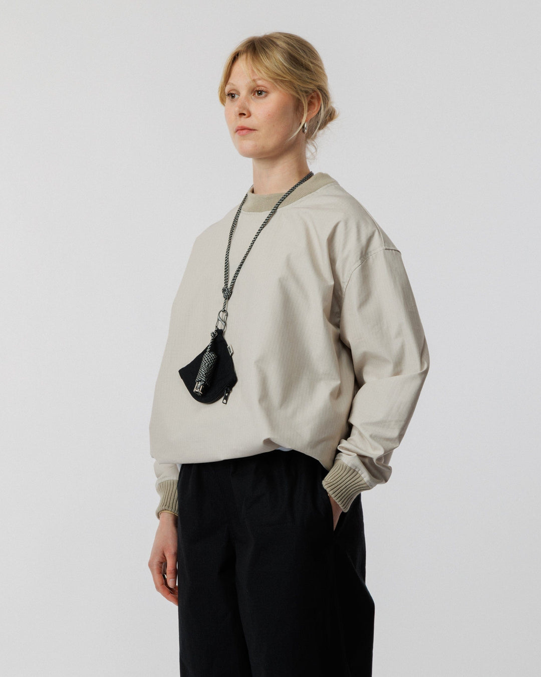 Ripstop Pullover - Stone