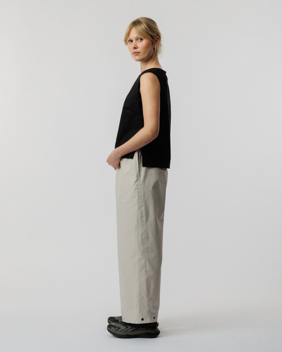 Aimee Tie Top - Black