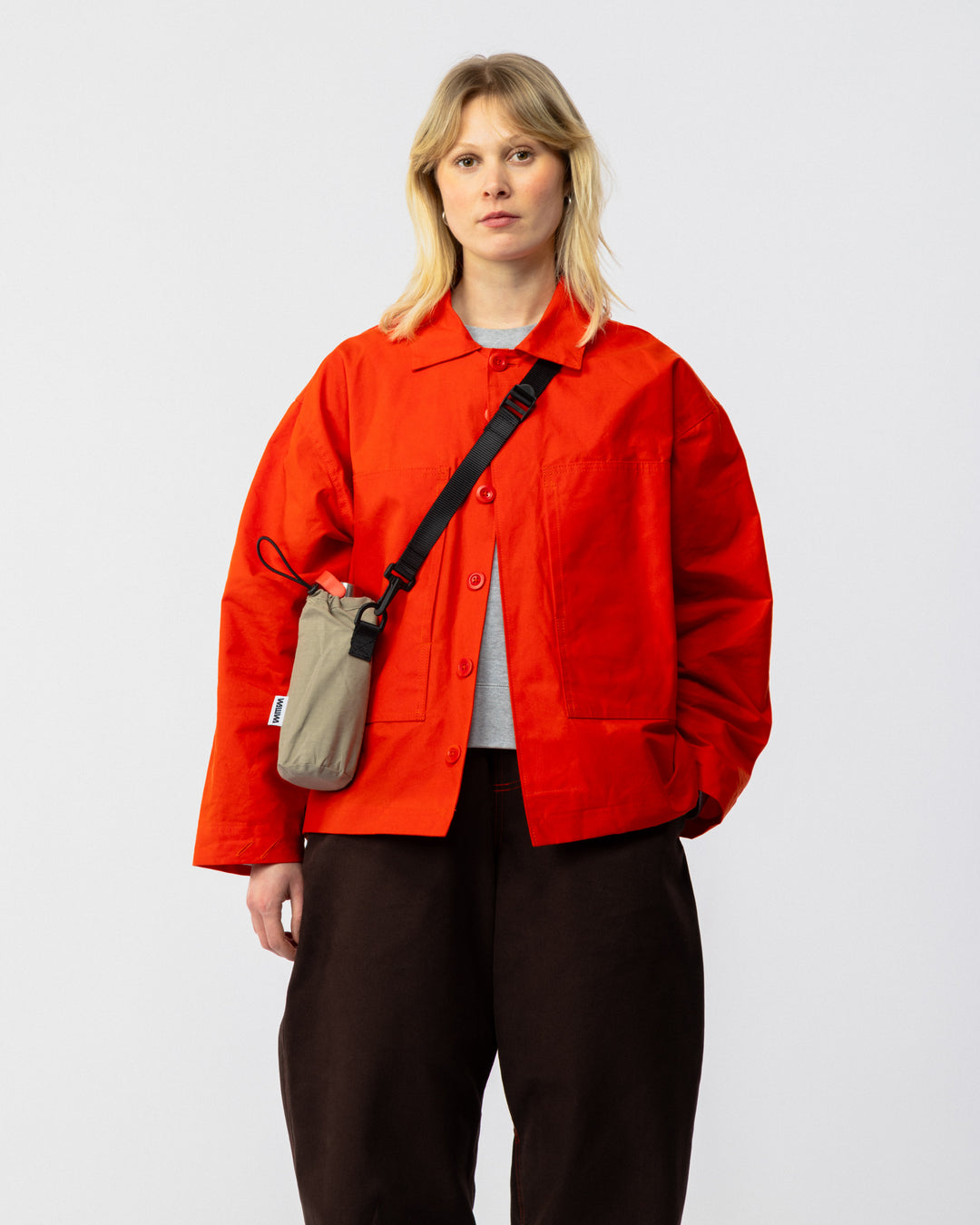 Nell Overshirt - Ember Red