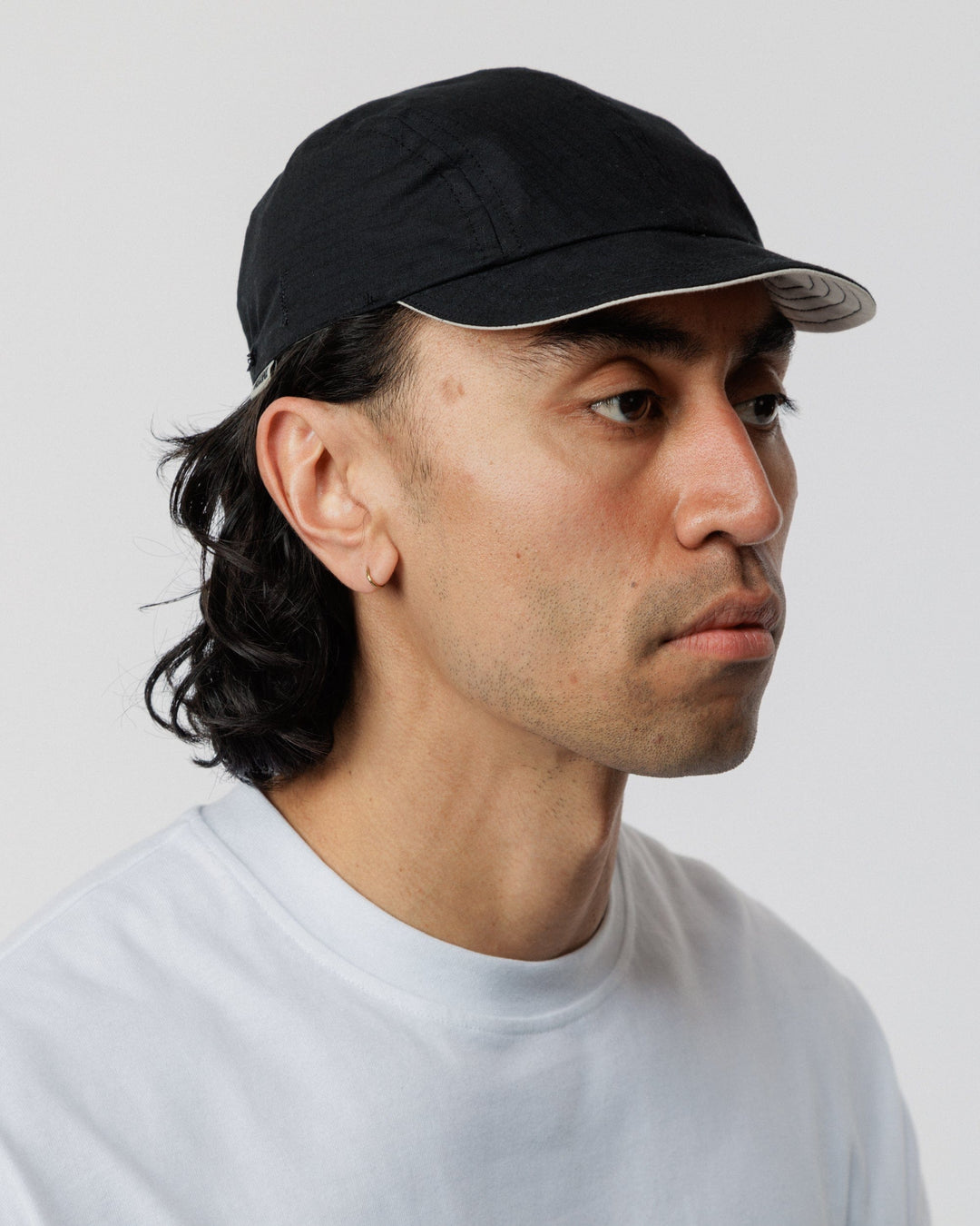 Ripstop  Reversible Oak Cap - Black/Stone