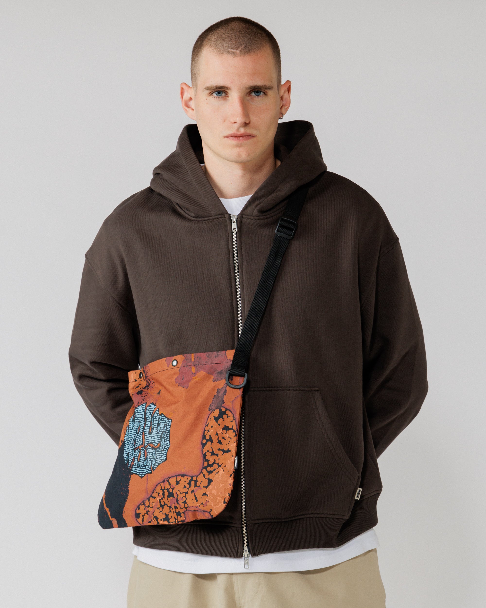 Musette - Abstract Brick Camo — male fit, second-body scale