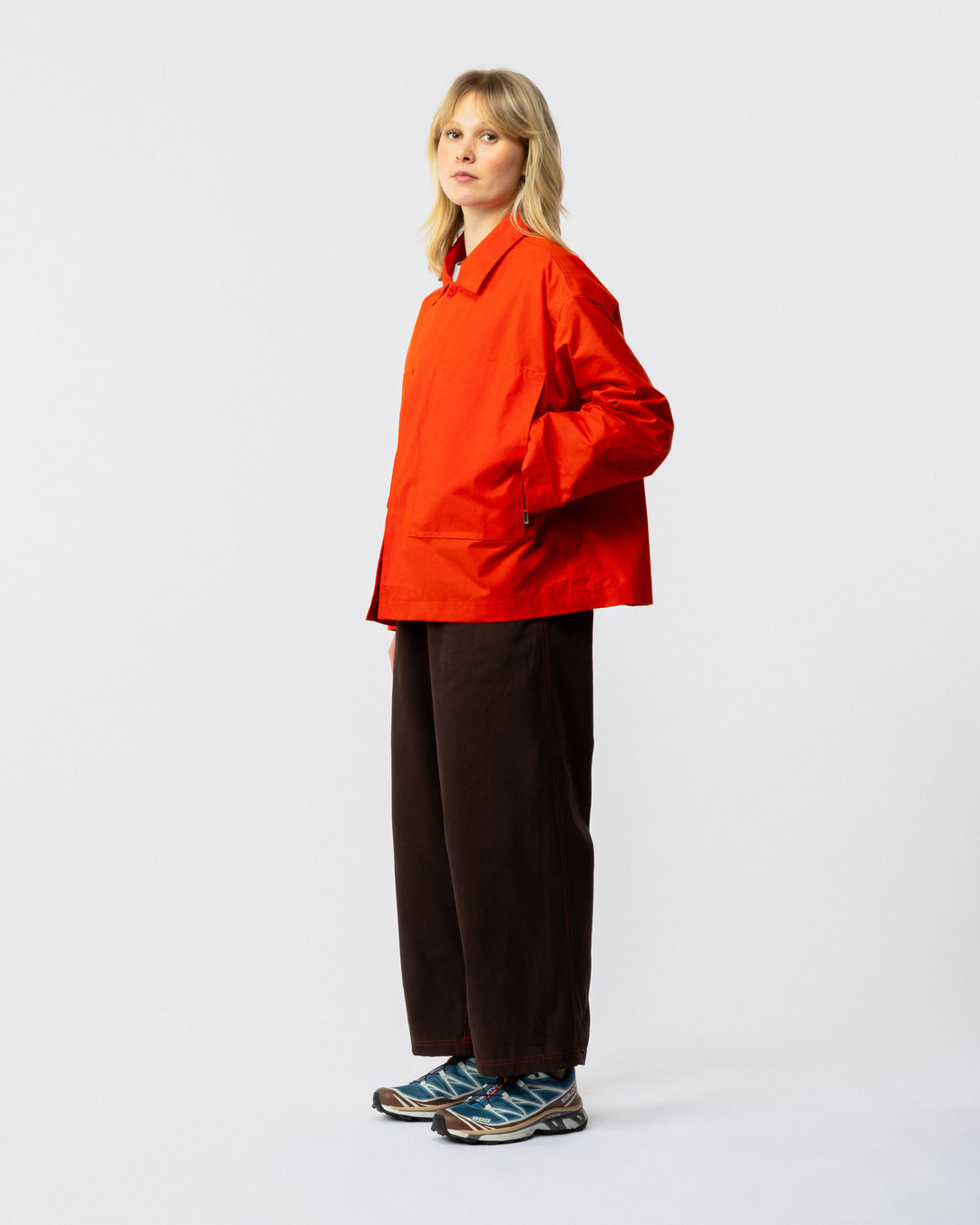 Nell Overshirt - Ember Red