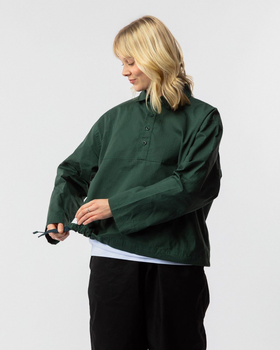 Hybrid Aero Workshop Smock - Forest Green