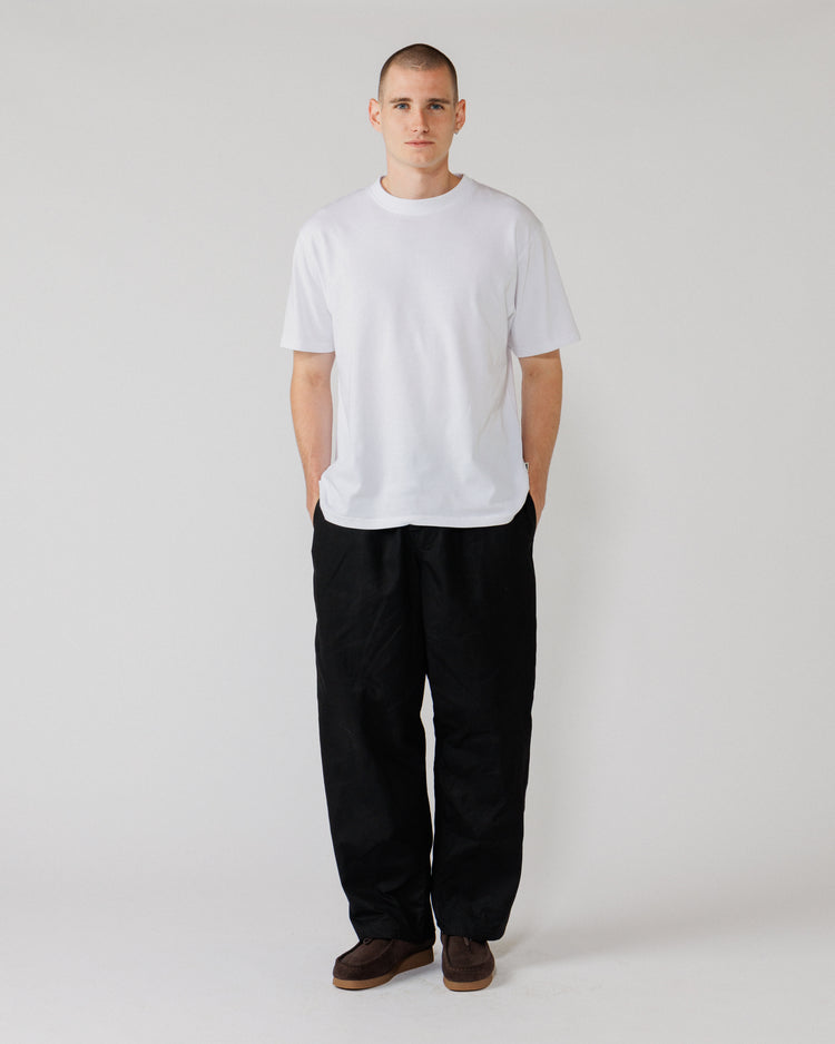 Water Resistant Zama Pants - Black — men's fit front full-body