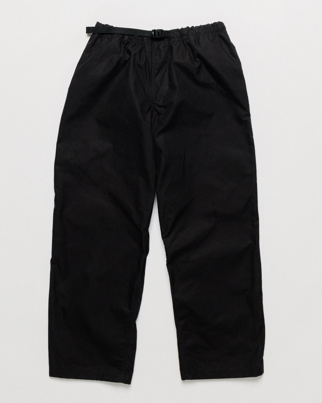 Water Resistant Zama Pants - Black — front flat product shot
